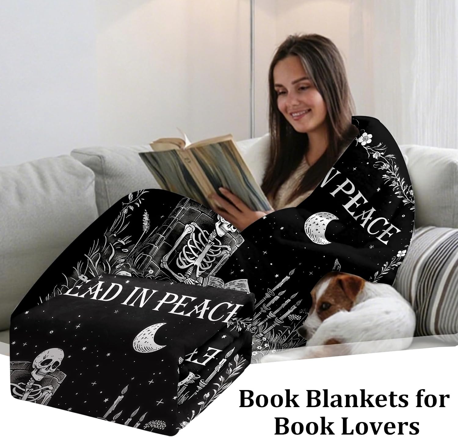 Готическое одеяло с изображени – обзор и цена Christmas Throw Blanket